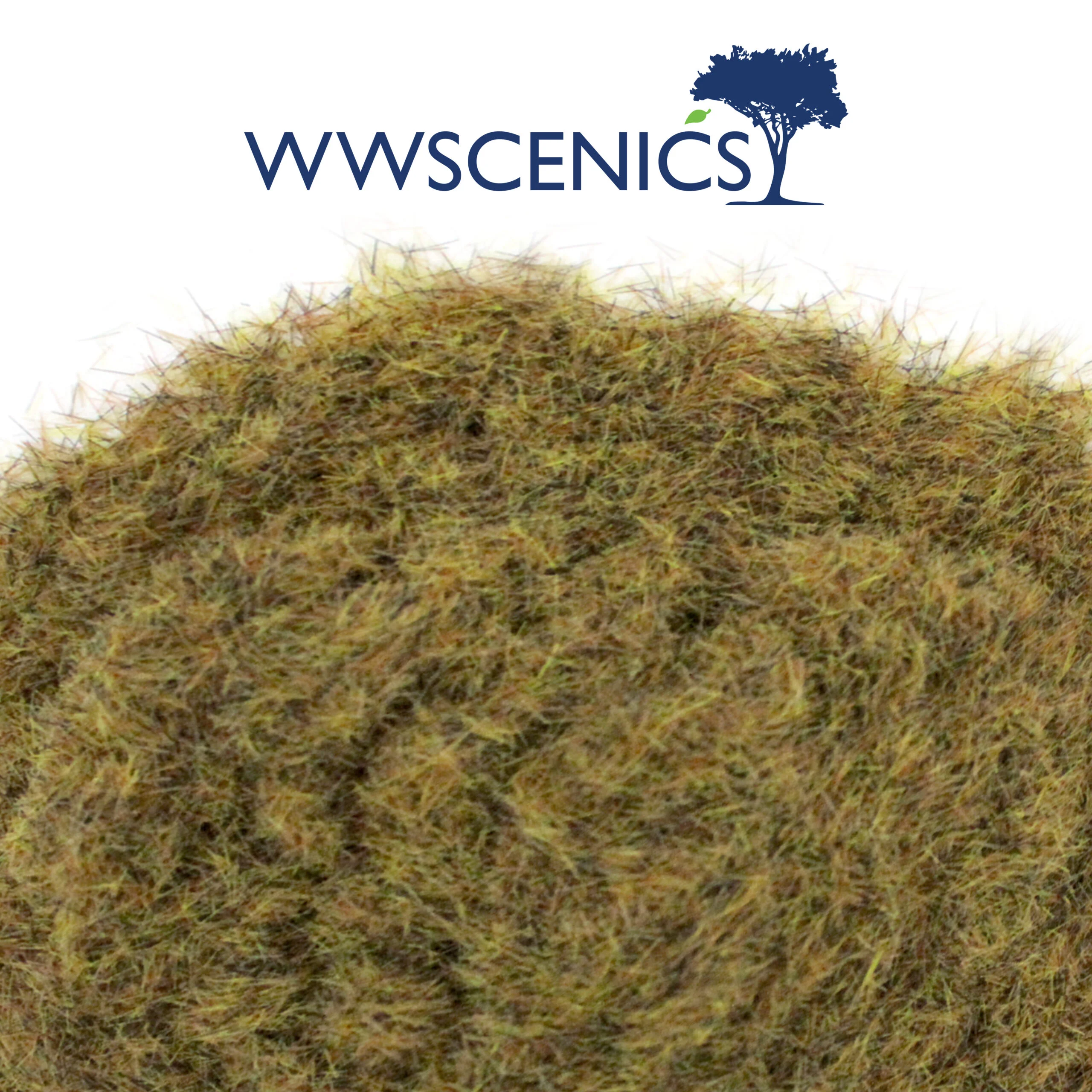WWScenics Static Grass Strips x 10 | 10mm Swamp | GSTSWA4| for Model Scenery