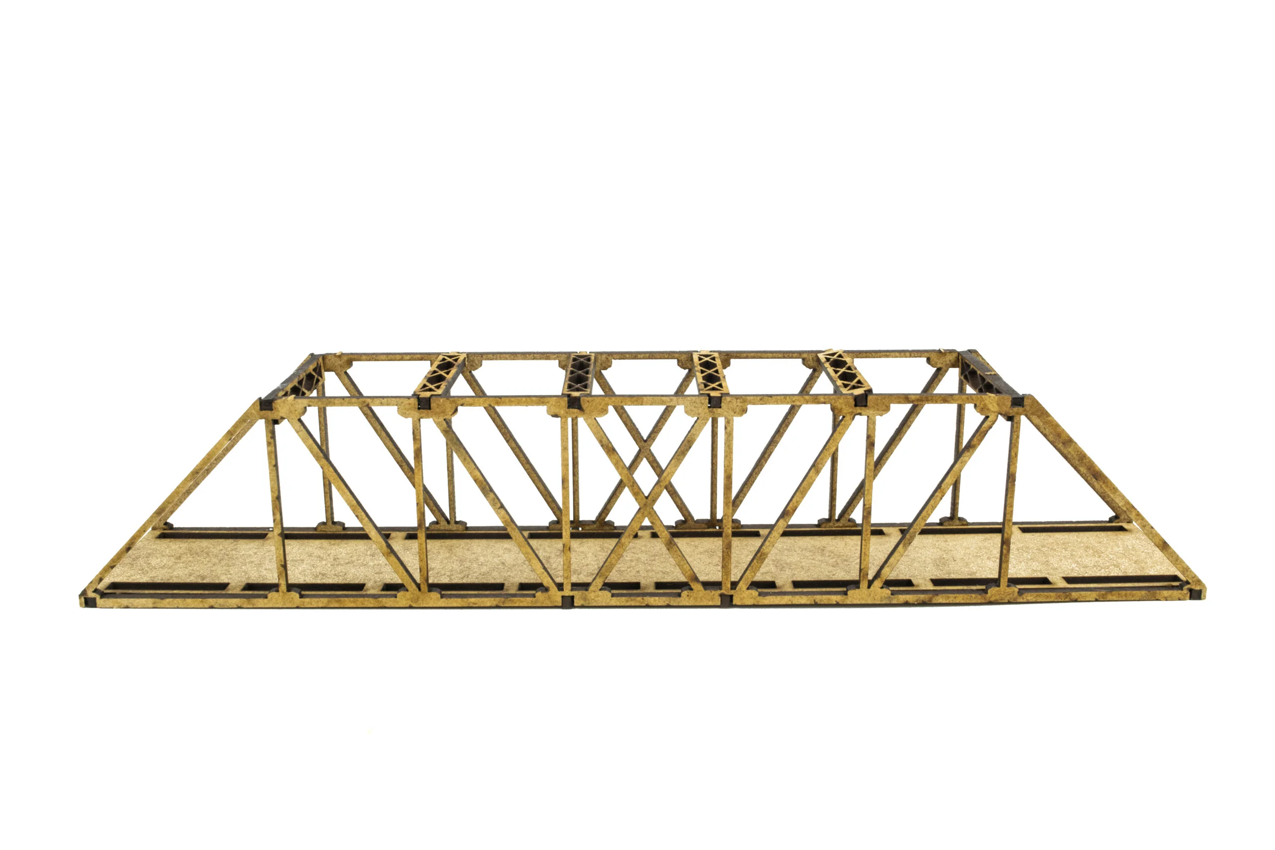 N gauge store girder bridge