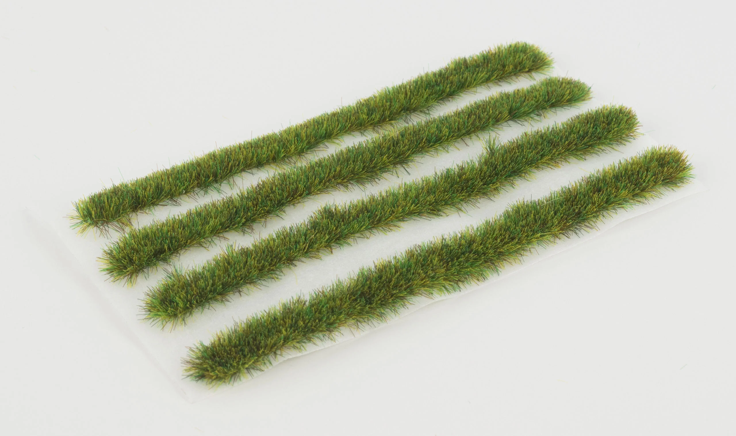 WWScenics Static Grass Strips x 10 | 10mm Swamp | GSTSWA4| for Model Scenery