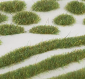 4mm summer static grass, flocking, making tufts, pathways