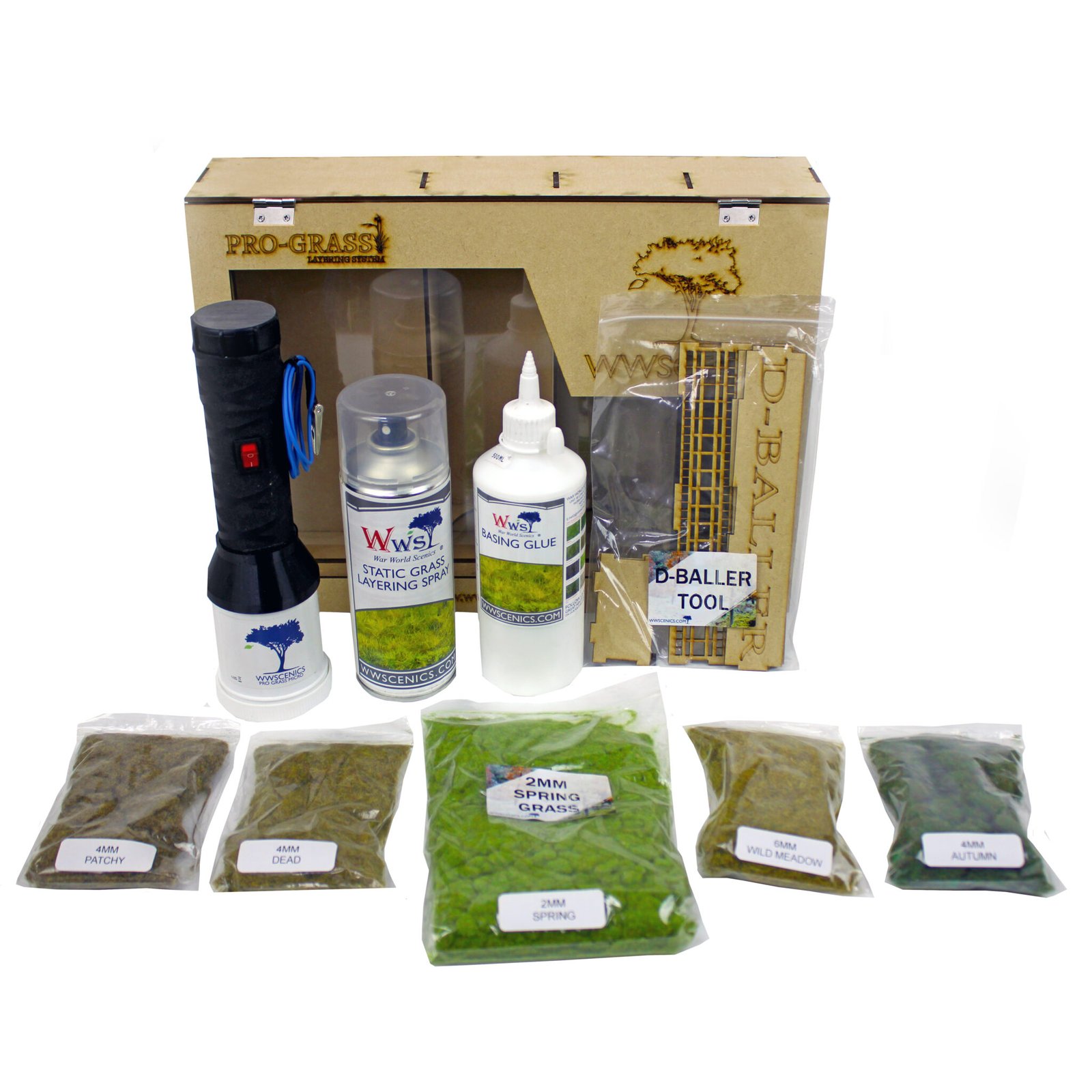 Pro Grass Layering System | Starter Kit | WWScenics