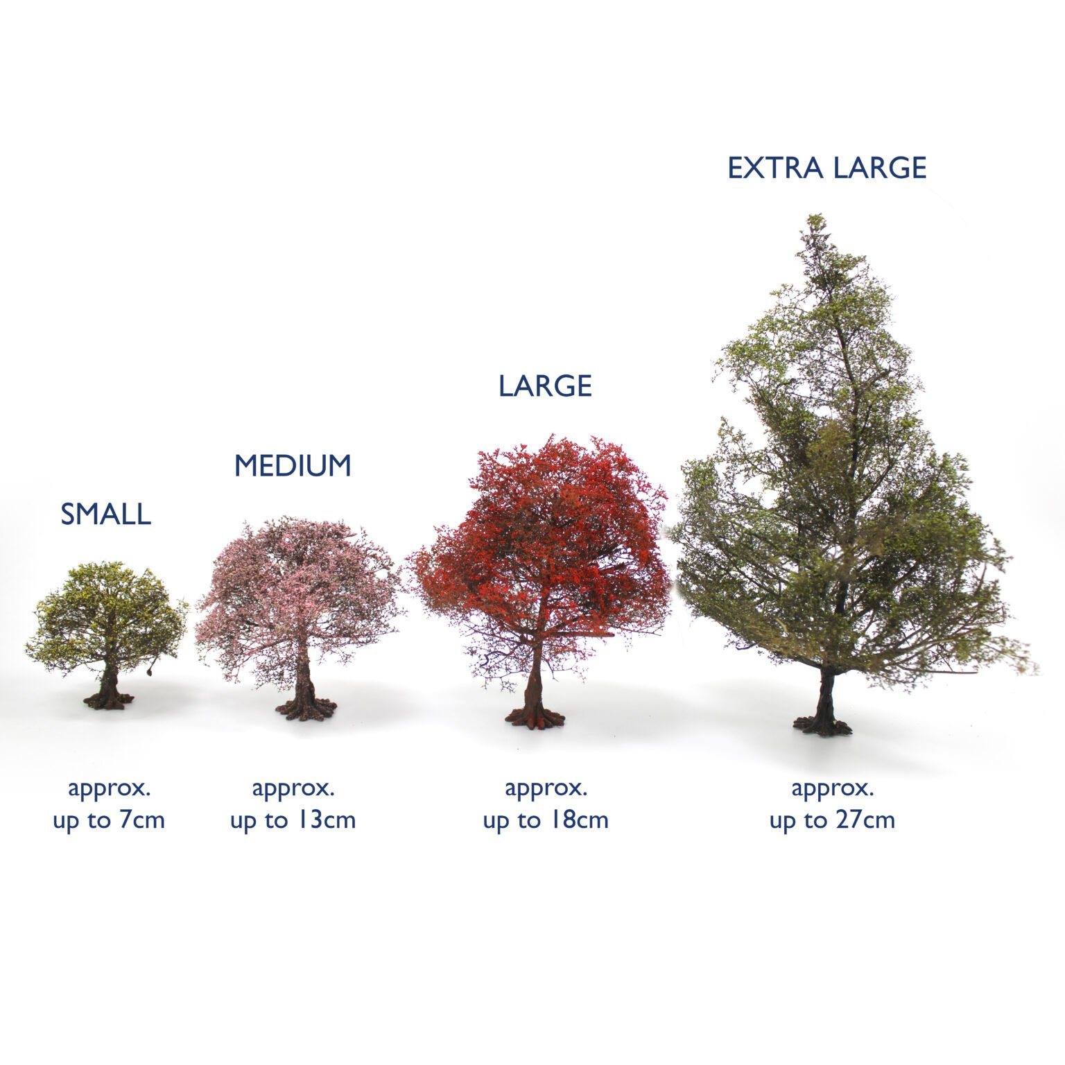 Handcrafted Realistic Model Trees | for Model Rail, Dioramas and Scale