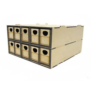 Loco Storage Box for TT:120 & OO9 | 10 Drawers